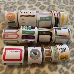 Happy Planner sticker rolls